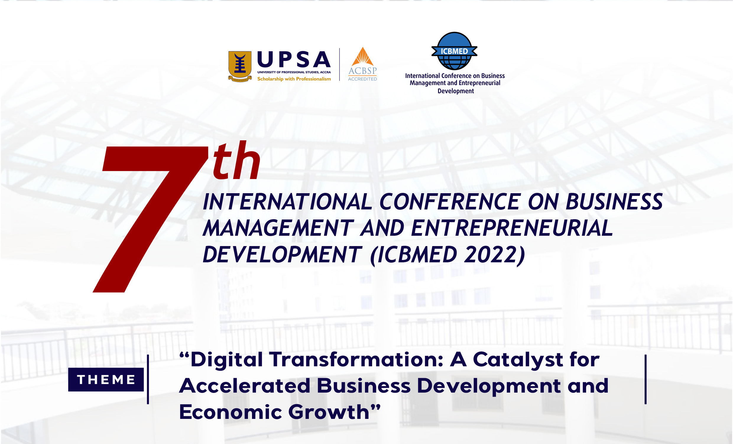 ICBMED 2022: Digital Transformation: A Catalyst for Accelerated Business Development and Economic Growth